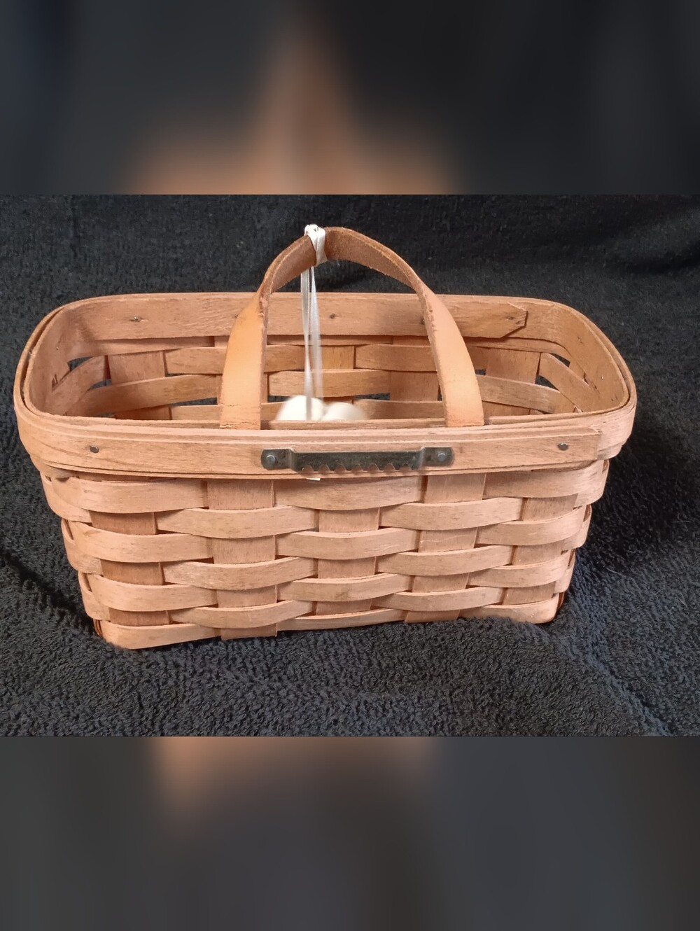 Longaberger Basket - Hanging Wall Basket - Picture 2 of 6